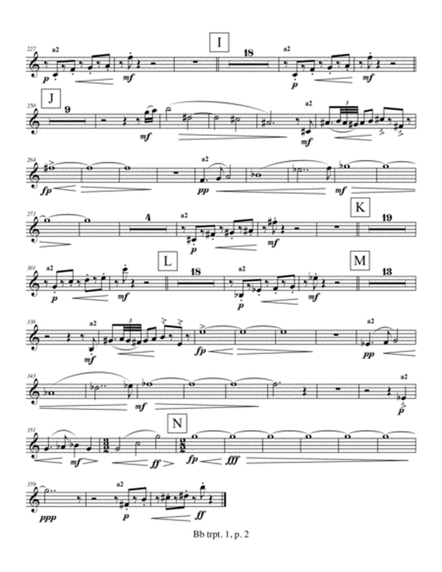 Violin Concerto (2009) Trumpet in Bb part 1