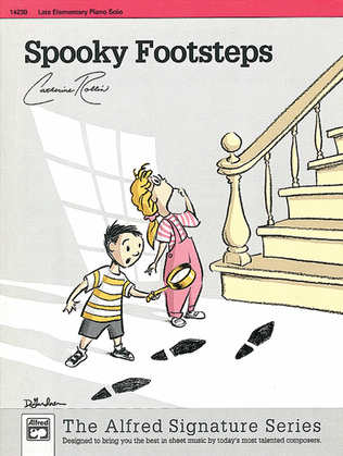 Book cover for Spooky Footsteps