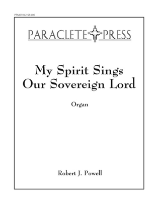 Book cover for My Spirit Sings Our Sovereign Lord