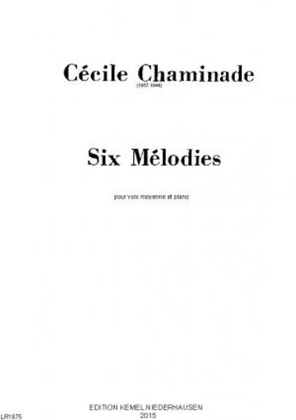 Book cover for Six melodies