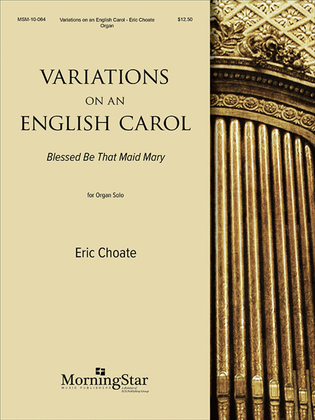 Book cover for Variations on an English Carol: Blessed Be That Maid Mary