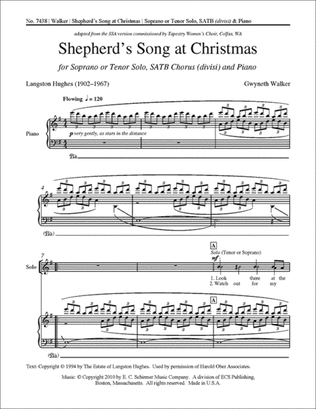 Book cover for Shepherd's Song at Christmas