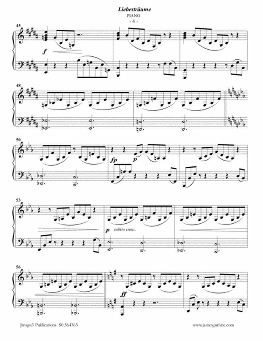 Liszt: Liebestraume for English Horn & Piano image number null