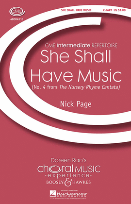 Book cover for She Shall Have Music