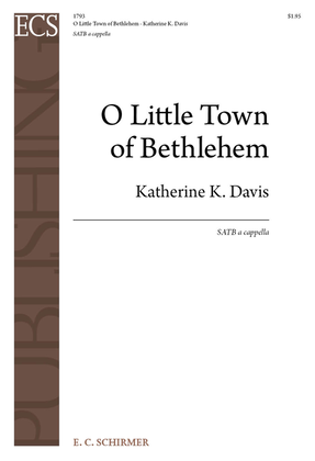 Book cover for O Little Town of Bethlehem