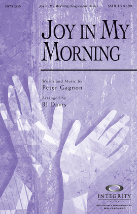 Book cover for Joy in My Morning