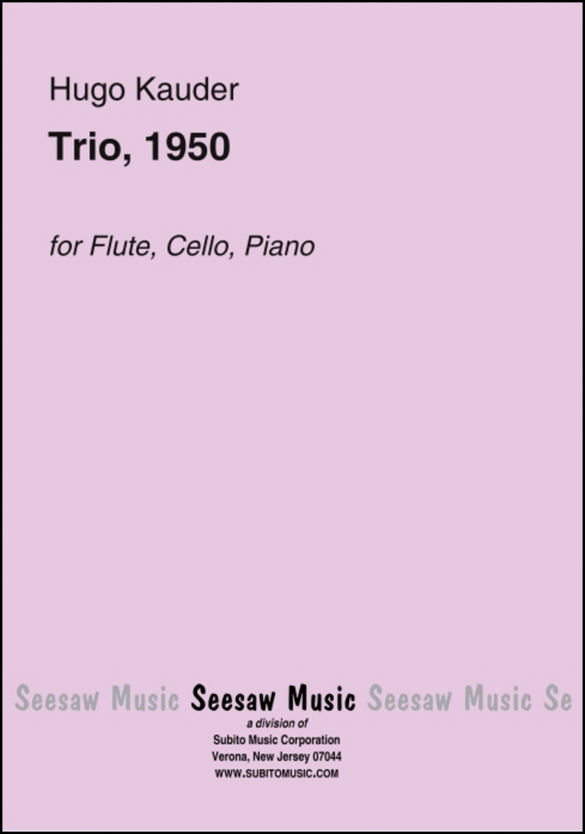 Trio, 1950