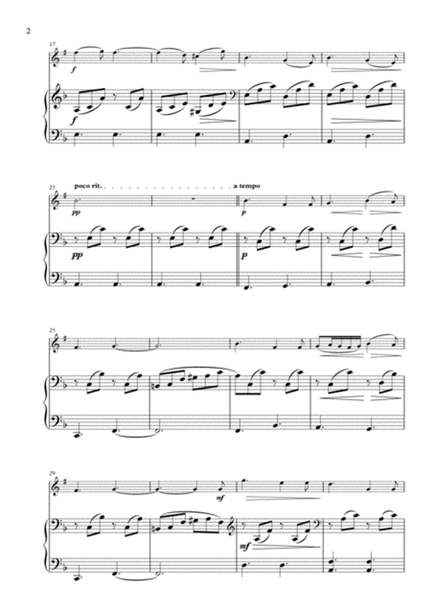 Romance Op. 17 arranged for Tenor Saxophone and Piano image number null