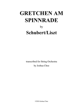 Book cover for Gretchen am Spinnrade, D.118
