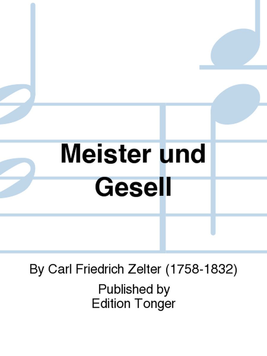 Meister und Gesell