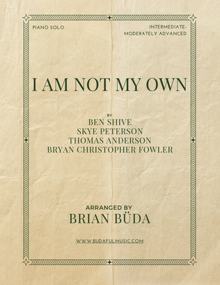 I Am Not My Own