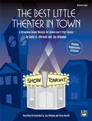 Book cover for The Best Little Theater in Town - Soundtrax CD (CD only)
