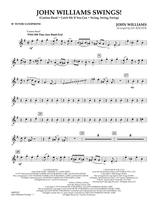 John Williams Swings! - Bb Tenor Saxophone