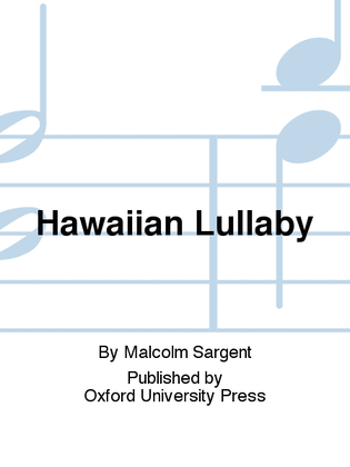 Book cover for Hawaiian Lullaby