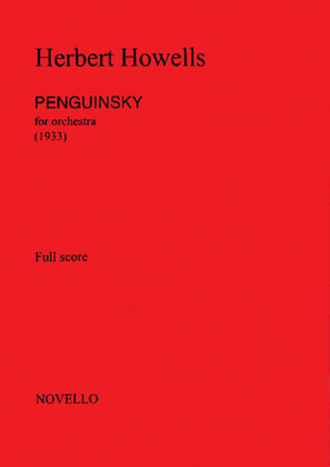 Book cover for Herbert Howells: Penguinski For Orchestra (Full Score)