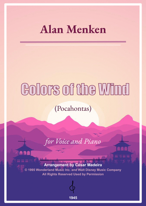 Book cover for Colors Of The Wind