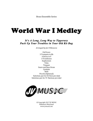 WWI Medley for Brass Ensemble