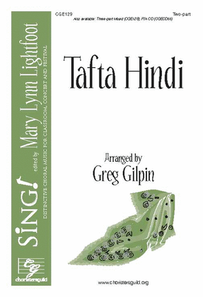 Book cover for Tafta Hindi (Two-part)