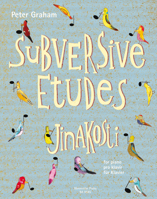 Book cover for Subversive Etudes for Piano