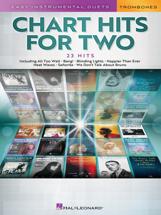 Book cover for Chart Hits for Two