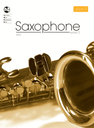 Book cover for Alto Saxophone Grade 2 Series 2 AMEB