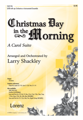 Book cover for Christmas Day in the Morning