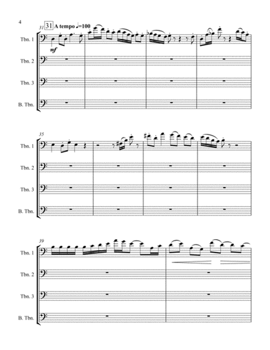 Adages for Trombone Quartet image number null