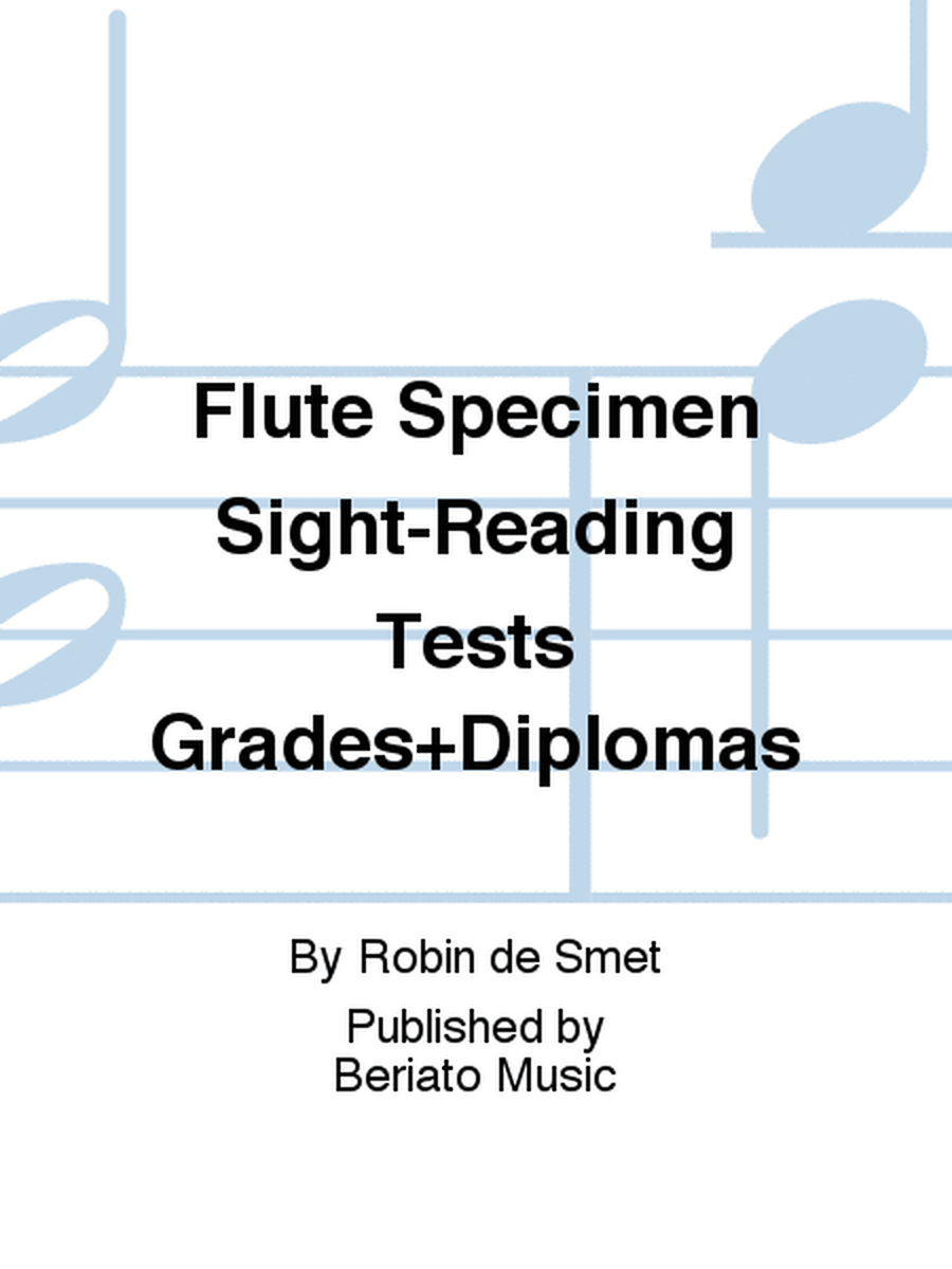 Flute Specimen Sight-Reading Tests Grades+Diplomas