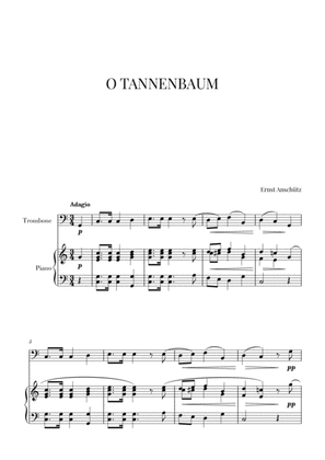 Book cover for O Tannenbaum for Trombone and Piano