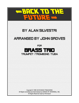 Book cover for Back To The Future