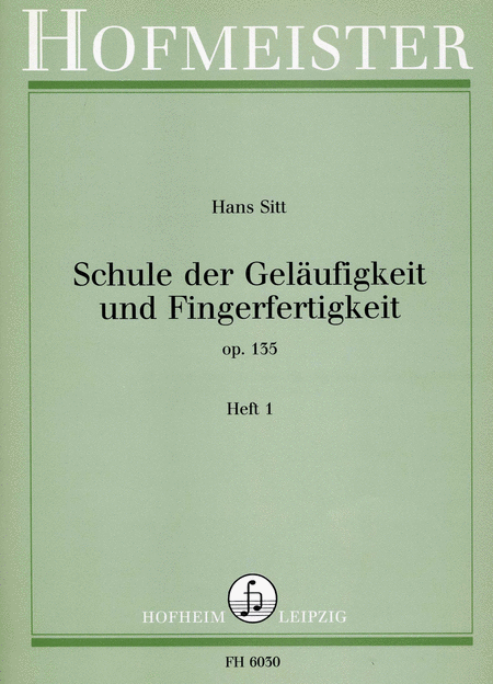 Schule der Gelaufigkeit und Fingerfertigkeit, op. 135; Heft 1