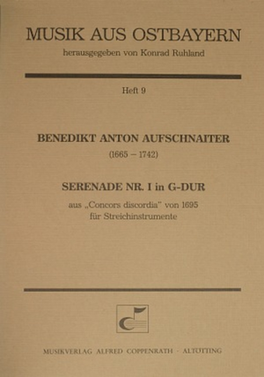 Book cover for Serenade Nr. I in G-Dur