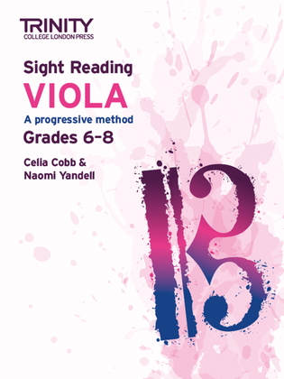 Book cover for Sight Reading Viola: Grades 6-8
