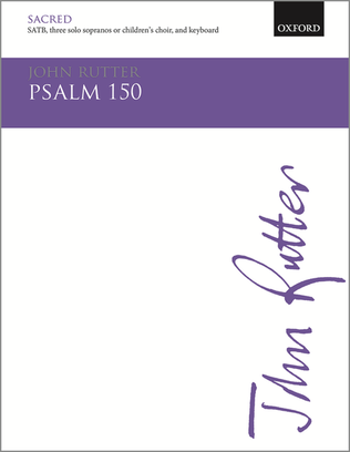 Book cover for Psalm 150