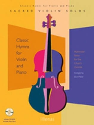 Book cover for Classic Hymns for Violin and Piano