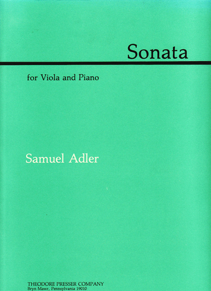 Book cover for Sonata