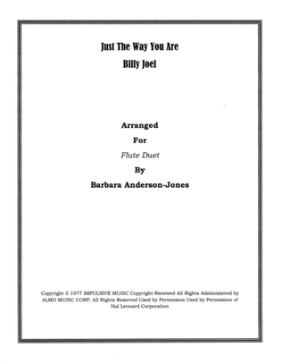 Book cover for Just The Way You Are