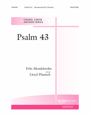 Book cover for Psalm 43