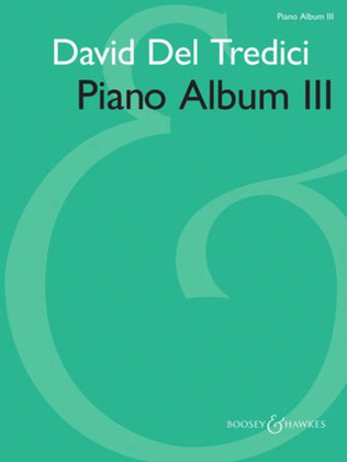 Book cover for Piano Album III