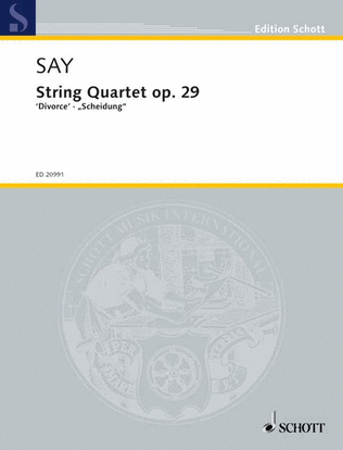 Book cover for String Quartet