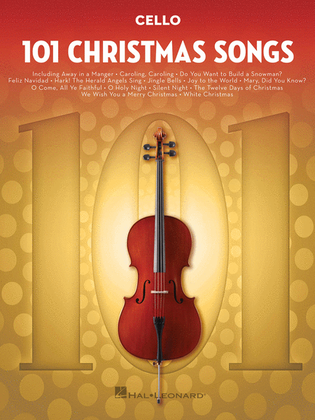 Book cover for 101 Christmas Songs