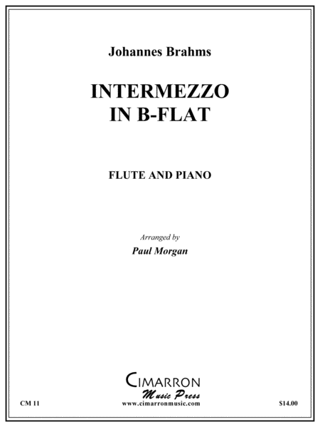 Johannes Brahms : Intermezzo in Bb Major
