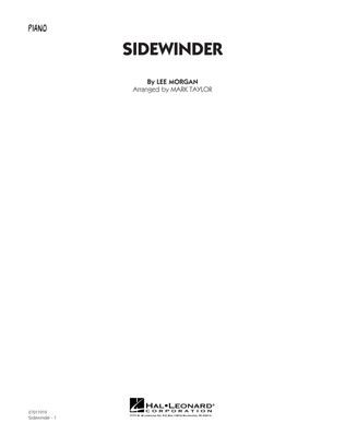 Book cover for Sidewinder - Piano