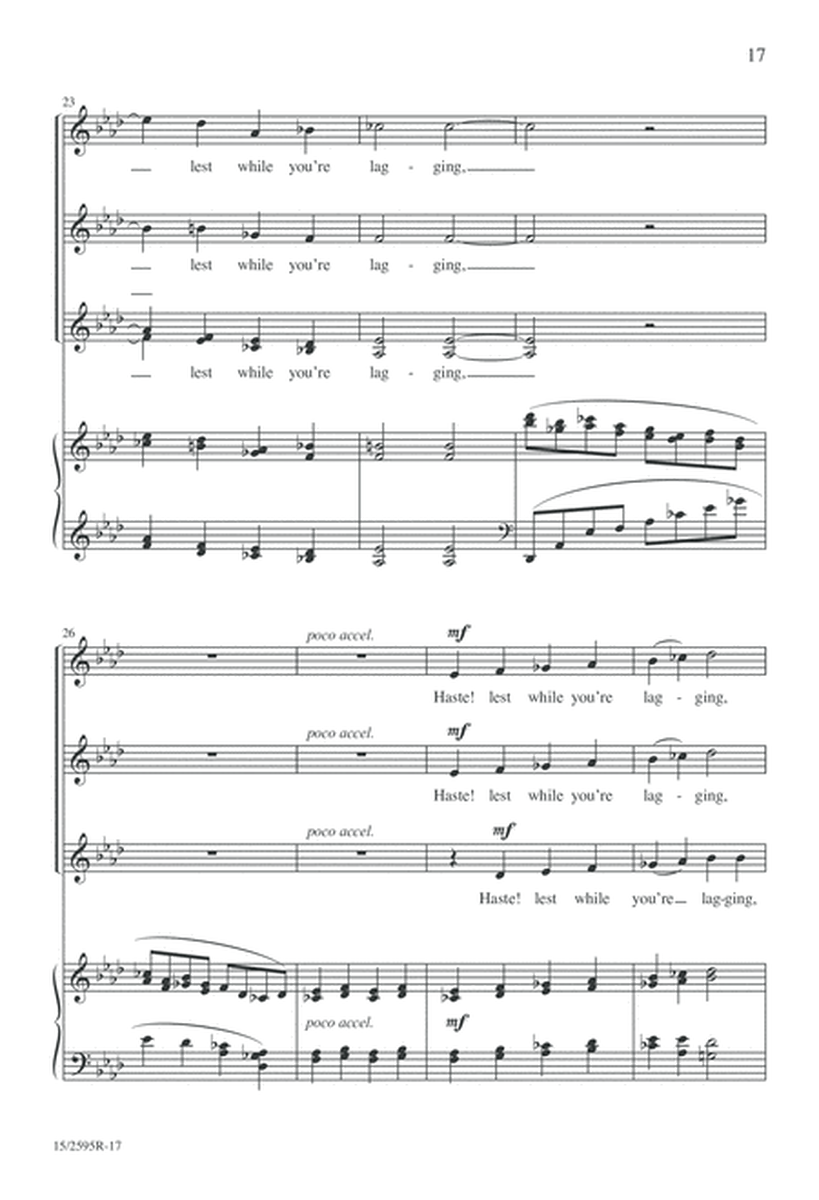 Three Songs of Emily Dickinson for Women's Choir image number null