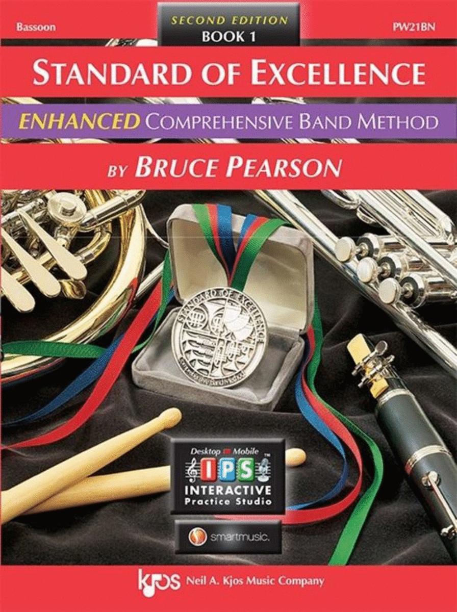 Standard Of Excellence Book 1 Bassoon Book/Online Audio