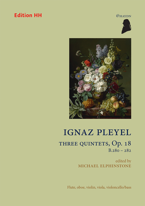 Book cover for Three quintets