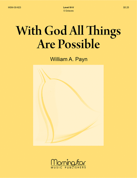 With God All Things Are Possible