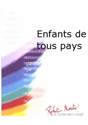 Book cover for Enfants de Tous Pays