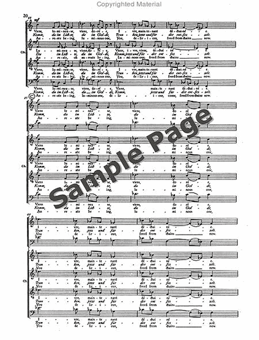 Canticle To Hope Vocal Score