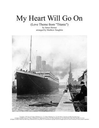 Book cover for My Heart Will Go On (Love Theme from Titanic)